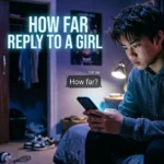 How Far Reply To A Girl