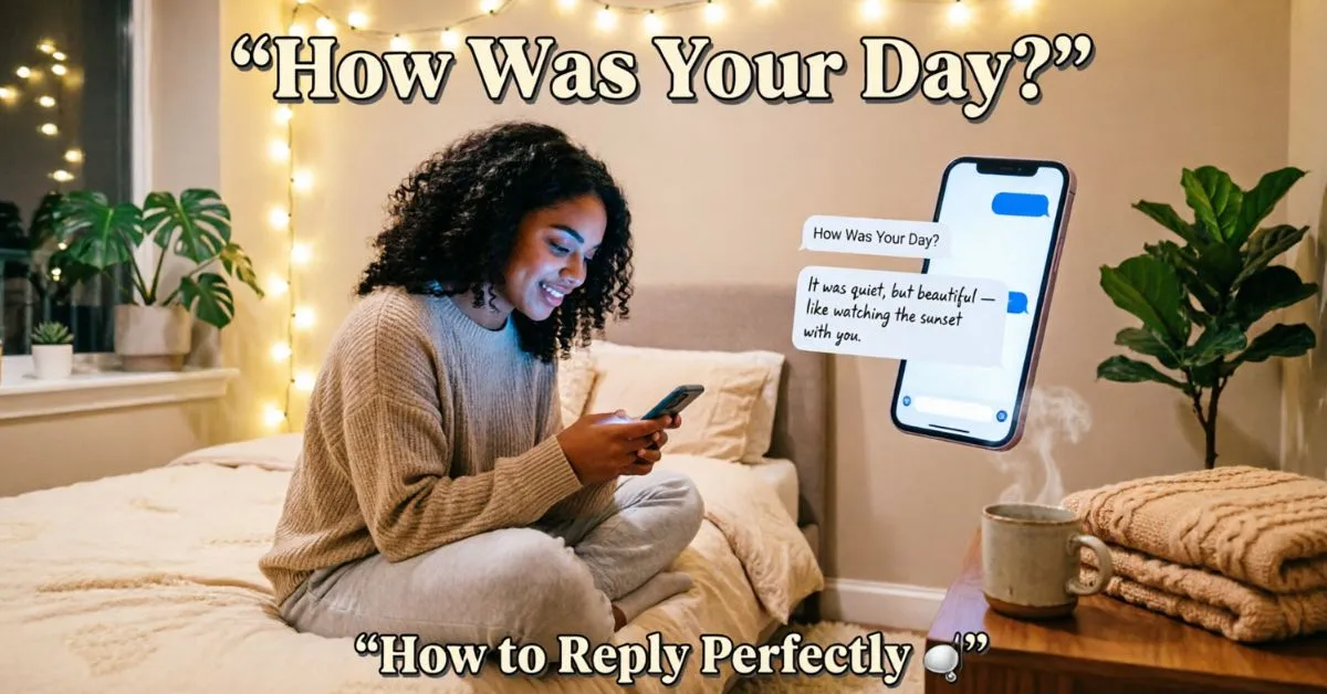 How Reply How Was Your Day