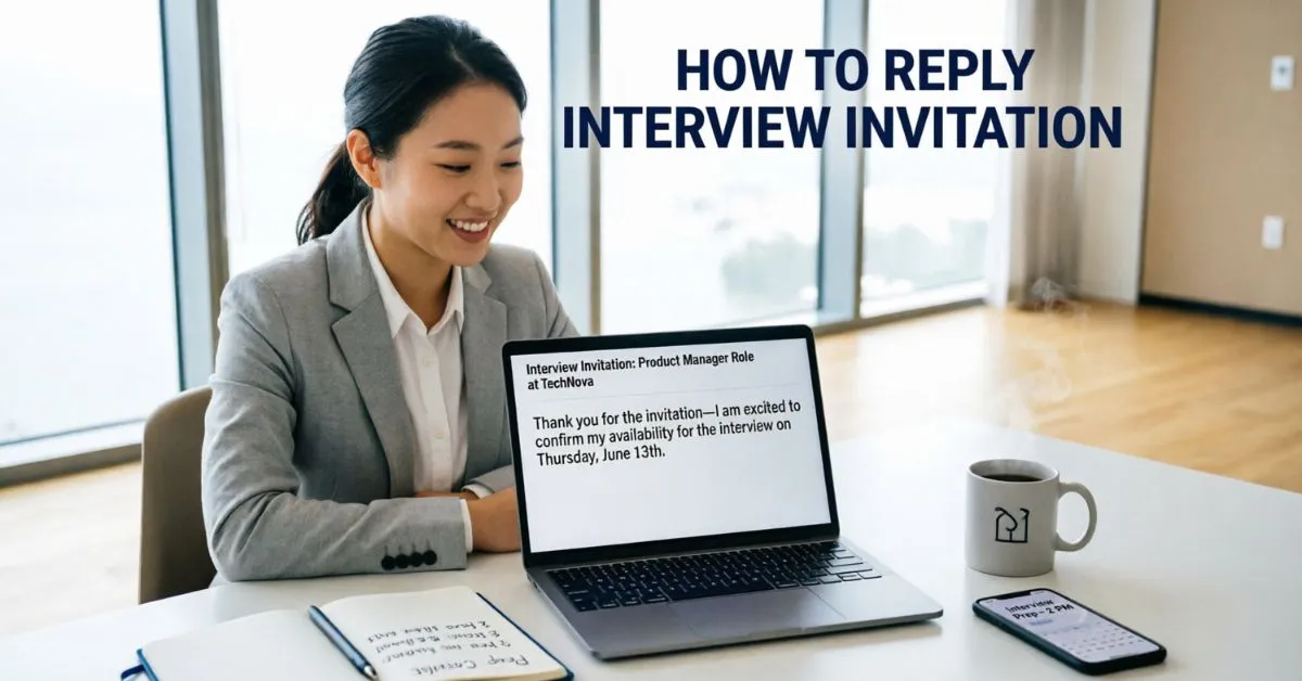 How Reply Interview Invitation
