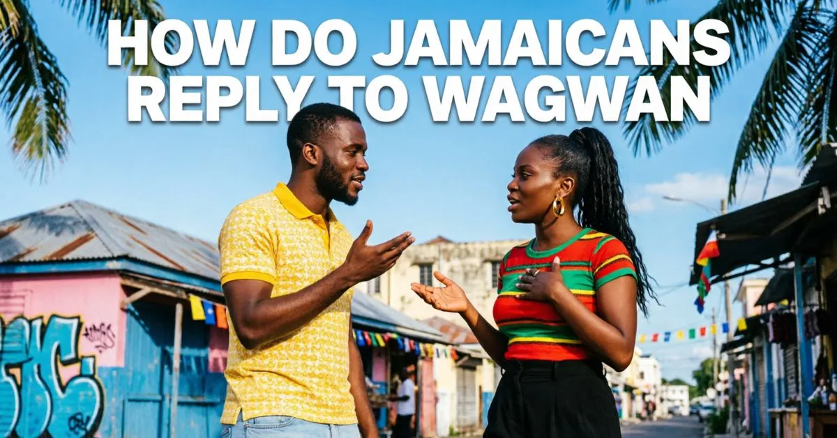 How Do Jamaicans Reply To Wagwan