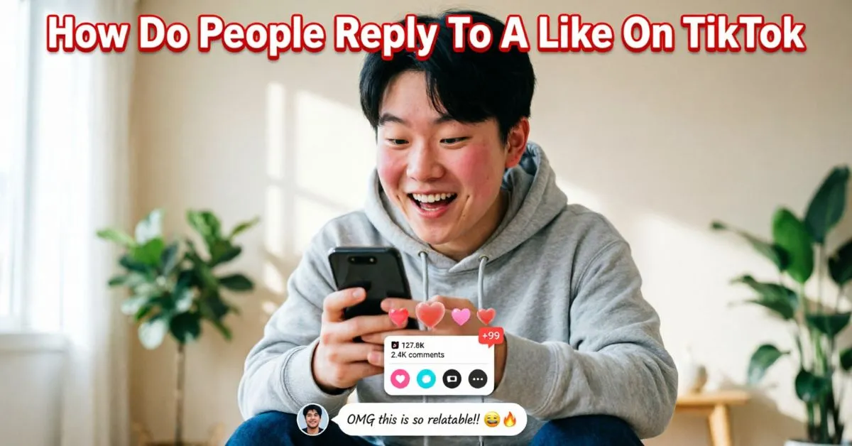 How Do People Reply To A Like On TikTok