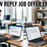 How Reply Job Offer Email