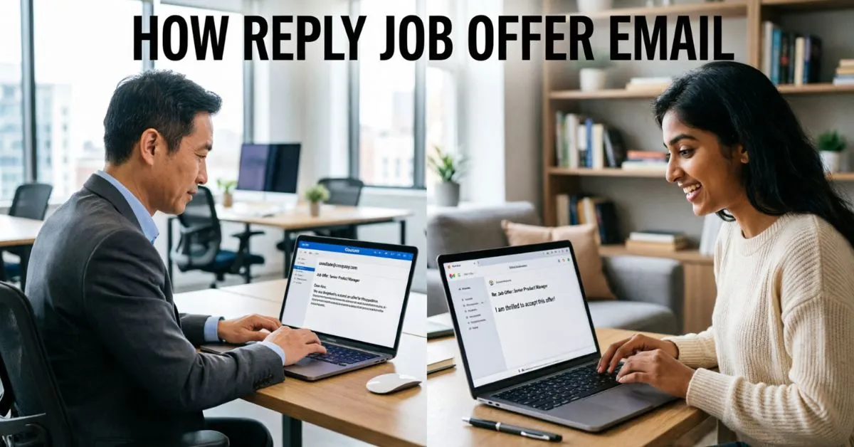 How Reply Job Offer Email