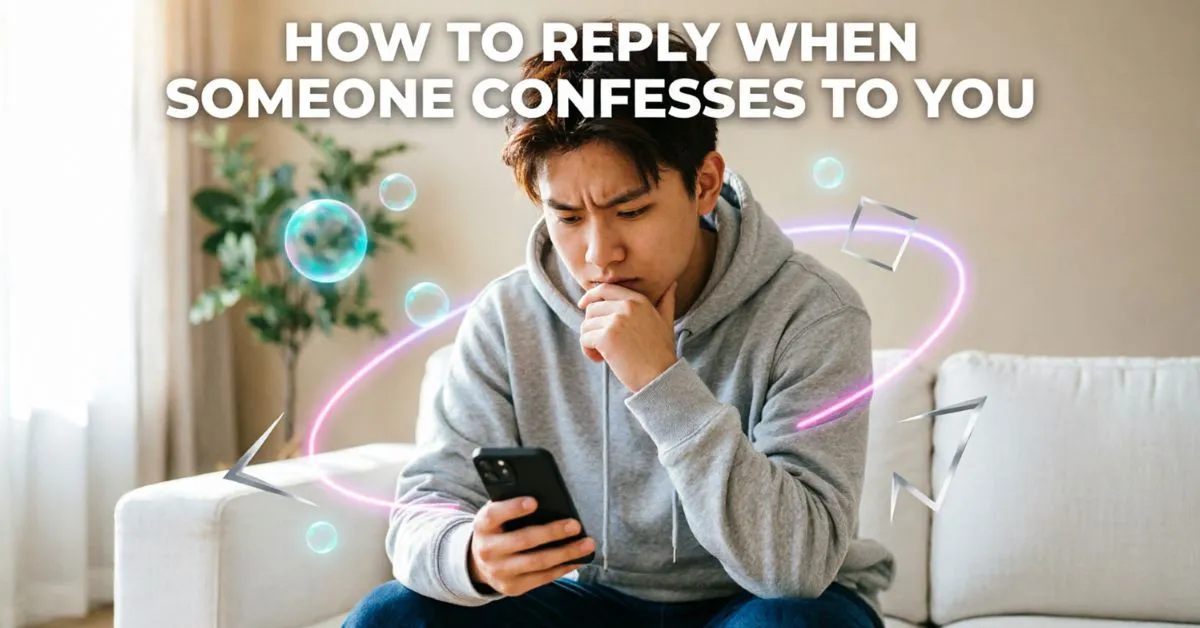 How To Reply When Someone Confesses To You