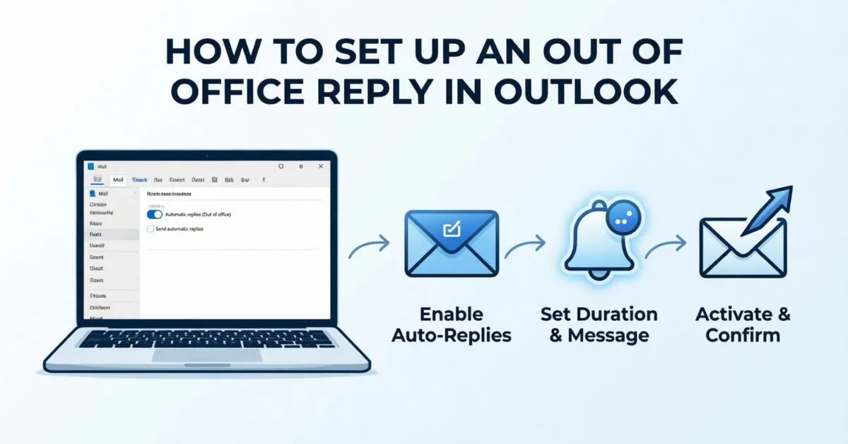 How To Set Up An Out of Office Reply In Outlook