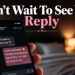 Can't wait to see you reply