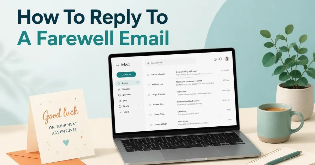 How To Reply To A Farewell Email