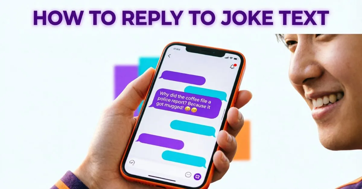 How To Reply To Joke Text