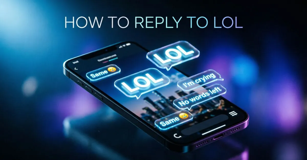 How To Reply To LOL