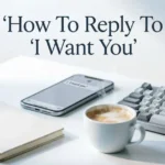 How To Reply To "I want you"