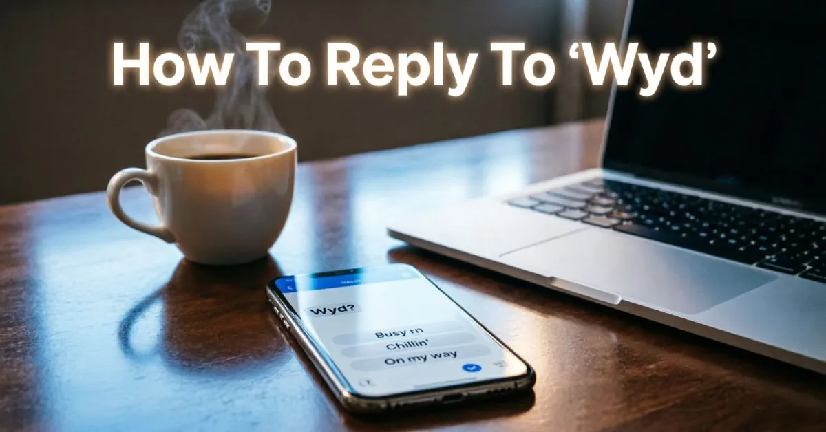 How To Reply To "Wyd"