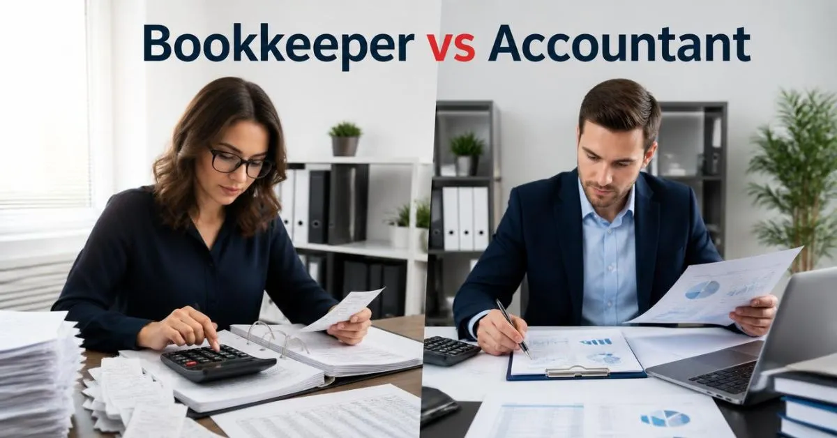 Bookkeeper vs Accountant