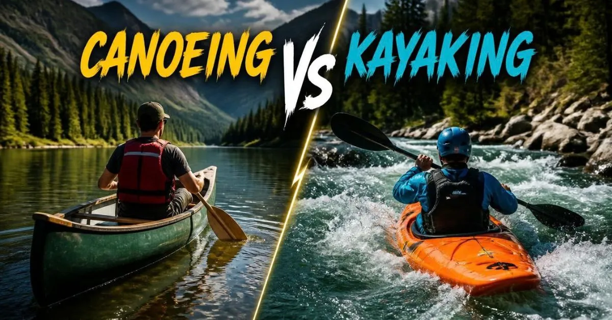 Canoeing vs Kayaking