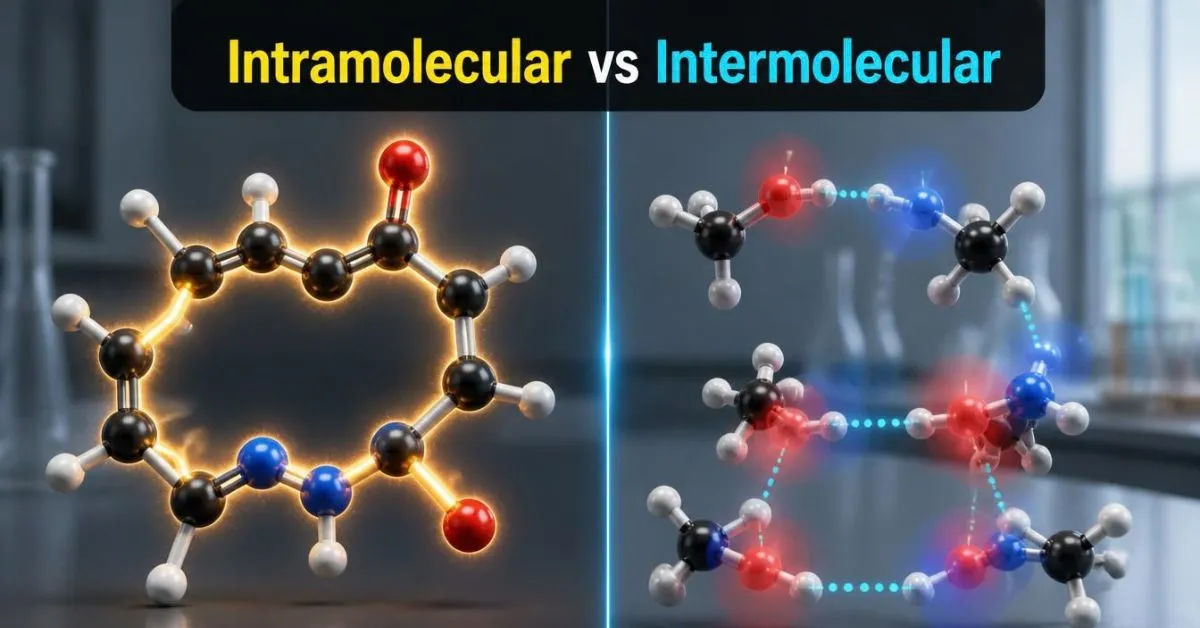 Intramolecular vs Intermolecular