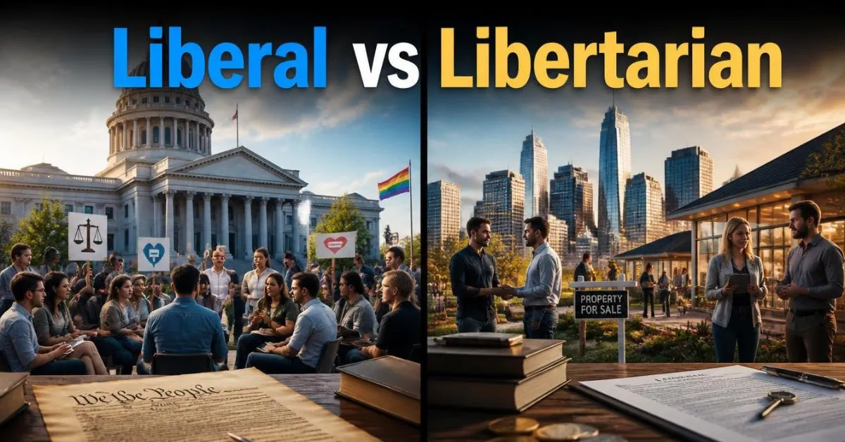 Liberal vs Libertarian