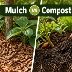 Mulch vs Compost