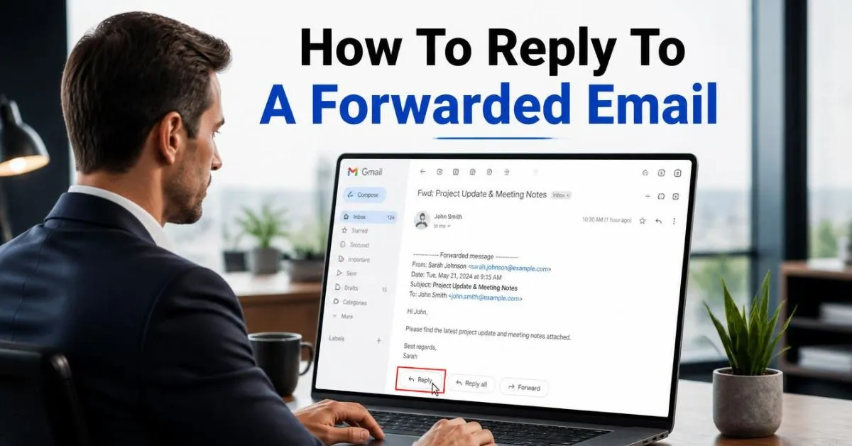 How To Reply To A Forwarded Email