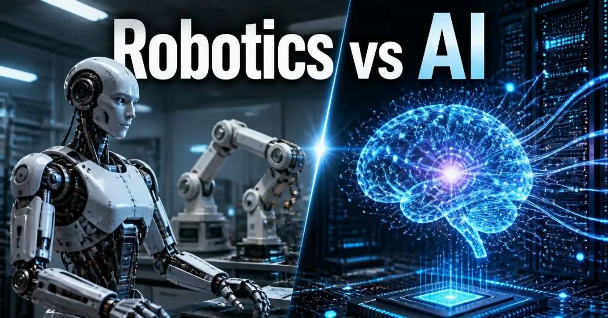 Robotics vs AI